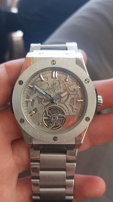 uşaq saatı: Yeni, Qol saatı, Hublot, rəng - Gümüşü — 1