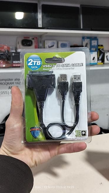 telenor modem za internet: Hard disklər üçün Sata kabel Yenidir 3,5 hard disk dəstəyi var Satış — 1