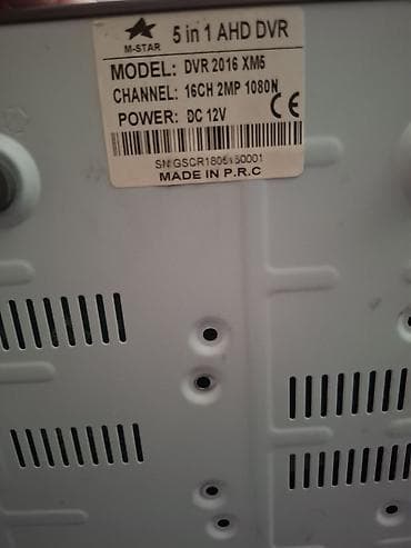 atv plus kart satiram: M-STAR 5-in-1 AHD DVR – Model: DVR 2016 XM5 - Kanal sayı: 16CH — 3