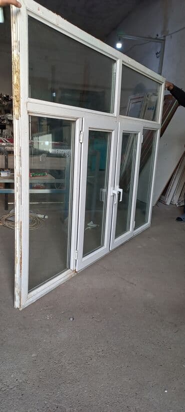 işlenmiş plastik pencereler: Plastik Pəncərə Əni 227x174. İşlenmiş pəncərə. Şüşəsi Təzədir. Təzə — 2
