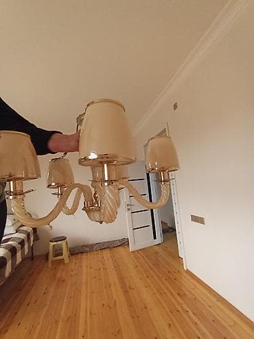 Çılçıraq, 5 lampa, Şüşə lalafo.az -da Çılçıraq, 5 lampa, Şüşə