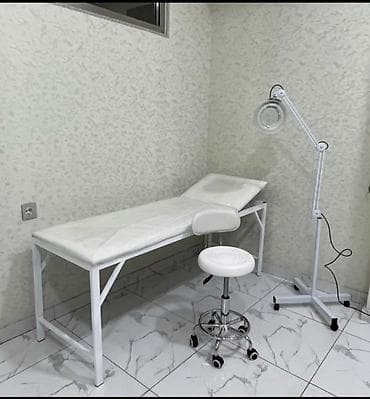 Yeni, Kosmetoloji kuşetka, Qatlanan, rəng - Ağ