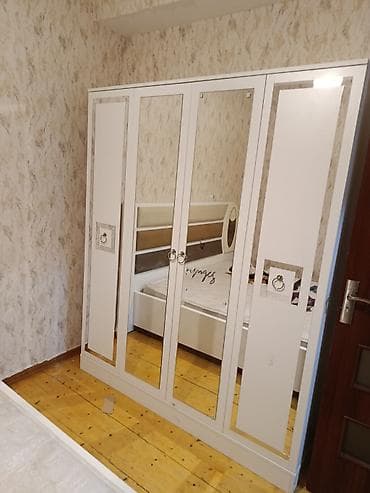 qaz skafi: Yataq otağı dəsti Tərkibi: - 2 nəfərlik çarpayı (ortopedik ölçü üçün — 1