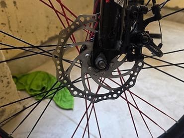 mini velosiped: BMX GTM tipli dağ velosipedi. Qara-qırmızı rəng kombinasiyasında — 7