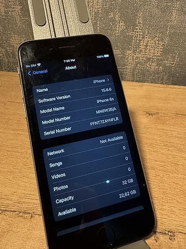 irşad iphone 15: IPhone 6s, 32 GB, Space Gray, Barmaq izi — 3