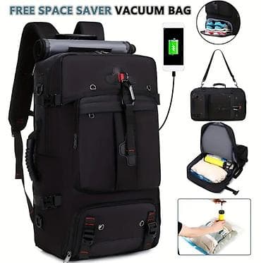 qara canta: Səyahət üçün ideal seçim. 👍🏻 Çoxfunksiyalı səyahət/şəhər çantası – 3 — 4