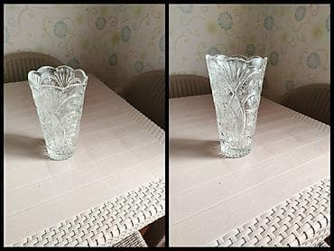 payiz dekoru: Bir vaza, Xrustal — 1