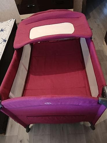 Oğlan və qız üçün, Dördbucaq, Beşik, Dəstsiz, Matras ilə, Yellənmə mexanizmsiz — 3