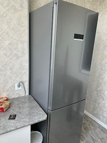 fen satisi: 2 qapılı Bosch Soyuducu Satılır, rəng - Gümüşü — 3