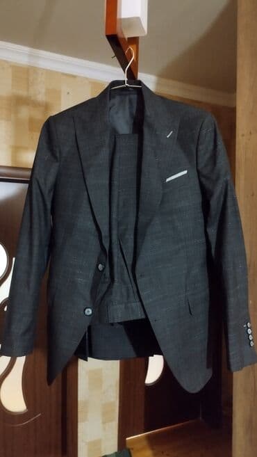 Lincoln: Mooherr kişi kostyum dəstləri - Model: Slim Fit, 2 düyməli pencək - — 1