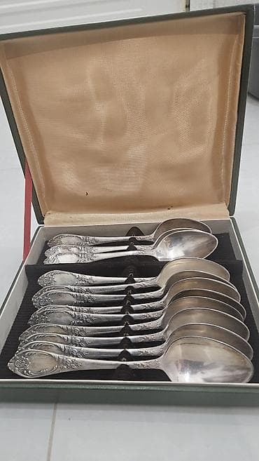 Melixior qaşıq dəsti – 12 ədəd, orijinal qutuda. Endirim edildi 2 qutu