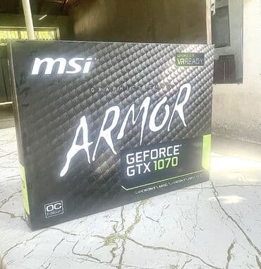 16 gb ram: Videokart NVidia GeForce GTX 1070, 8 GB, İşlənmiş — 5