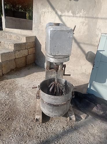 Sənaye tipli xəmirdöyən/mikser və elektrikli fırın komplekti - Güclü — 1