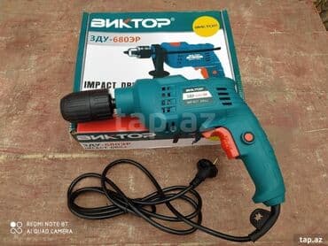 kömürsüz drel: Drel Victor 680 Watt Yeni keyfiyyətli təmiz mis sarğı ilə Yeni — 1