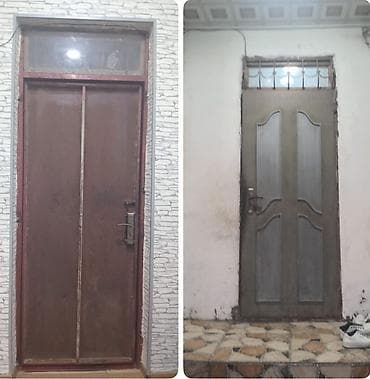 dəmir qarajlar: Demir qapi 95azn Bineqedi 5461 leli Dəmir giriş qapıları – 2 ədəd — 1