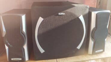 aparatura: İşlənmiş Edifier Kolonka, Növ - Sabvufer, rəng - Qara — 1