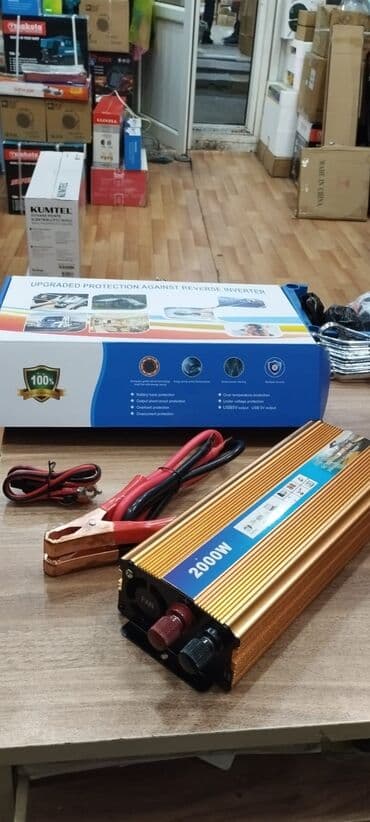 инвертор с 12 на 220 вольт: Новый Инвертор, 3000-5000 Вт, 12 - 220 в, Бесплатная доставка — 2