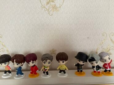 3d uşaq futbolkaları: Oyuncaq kolleksiyası – müxtəlif fiqurlar və yumşaq oyuncaqlar dəsti — 12