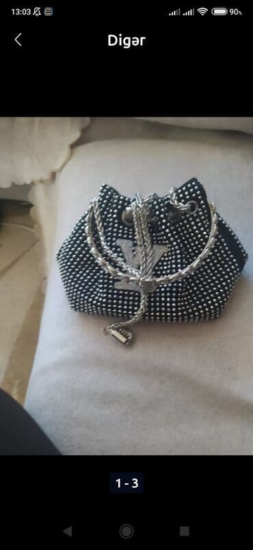 qaşlı çanta: Toy sumkasi — 1