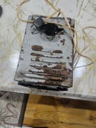 Döşəmə: Məhsul: Sovet istehsalı analoq voltmetr/şəbəkə gərginliyi göstəricisi — 2