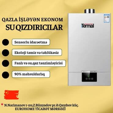 стабилизатор напряжения: Qazla işləyən ekonom su qızdırıcıları – Termet və DemirDöküm — 8