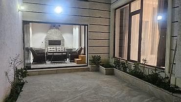 güneşlide kiraye ev: AYLIQ KİRALIQ AİLƏVİ MODERN HƏYƏT EVİ - Plan: Geniş zal və mətbəx — 2