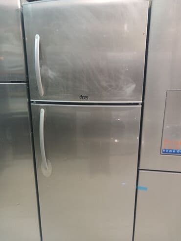 soyuducu islenmis: İşlənmiş 2 qapılı Teka Soyuducu Satılır, rəng - Boz, Təkərli — 1