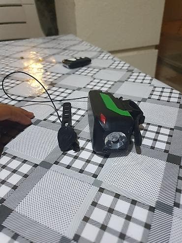 Velosiped aksesuarları: Velosiped üçün ön işıq və siqnal dəsti - Gecə sürüşləri üçün güclü ön — 4