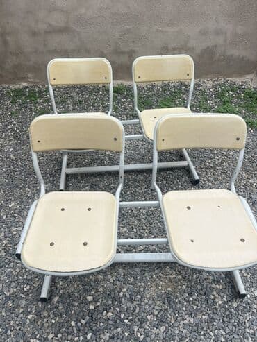 столы для конференций: İki nəfərlik birləşik oturacaq. Qiymət iki kompıektə aiddi. - — 3