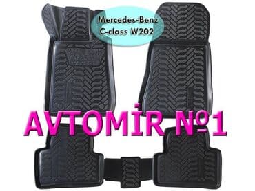 w202 ayaqaltı: Mercedes-Benz W202 üçün poliuretan ayaqaltılar 🚙🚒 Ünvana və — 1
