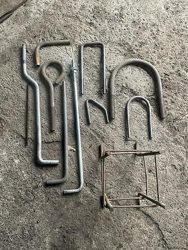 hasar ucun: Anker bolt dəstləri və sütun üçün bünövrə lövhələri - Metal lövhə — 8