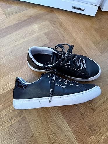 kros: Calvin Klein qadın şnursuz idman ayaqqabıları 1-2 defe geyinilib,36-37 — 1