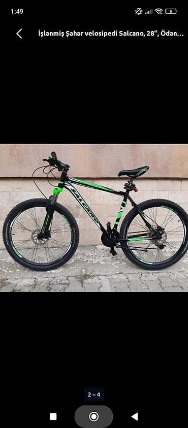 Şəhər velosipedi Salcano, 28", Pulsuz çatdırılma