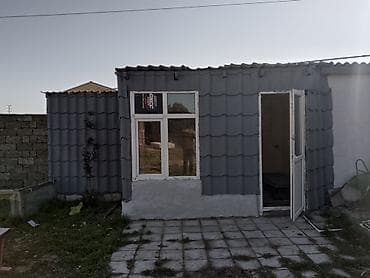 kewle qesebesinde ev: 1 otaqlı kiçik həyət evi/sahə daxili yaşayış modulu - Ümumi plan: bir — 1