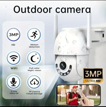 kamera 360 derece: Teze qutuda.Cöl werayiti ucun uygundu ve otag 3mpx 1080full hd ela — 3