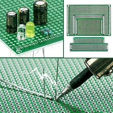 109 ekran televizor: Lehimləmə üçün universal delikli prototip lövhələr – 10 ədəd dəst - 1 — 4