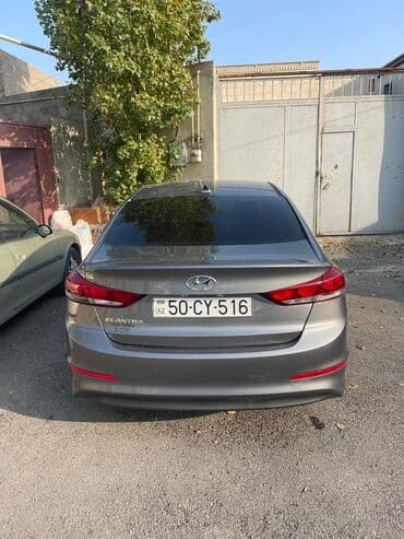 автоаксессуары для авто: Hyundai Elantra sedan - Korpus rəngi: boz (metallik) - Kuzov: 4 — 4