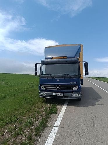 maşın qoşqu: Mercedes-Benz 818, 2007 il, motor 4.3 l, Tent, İşlənmiş — 1
