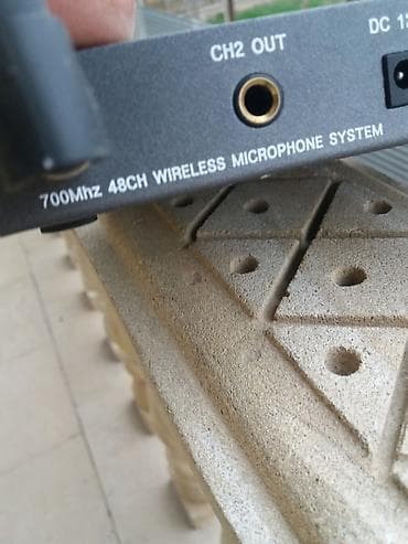 bel çanta: Mikrofon aparatı işlək vəziyyətdə,adaptoru yoxdur mikrofon batareya — 3