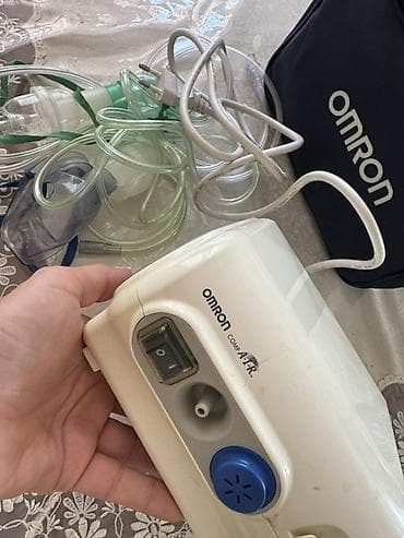 Ингаляторы, небулайзеры: Omron CompAIR kompressorlu inhalyator-nebulayzer seti Xüsusiyyətlər — 1
