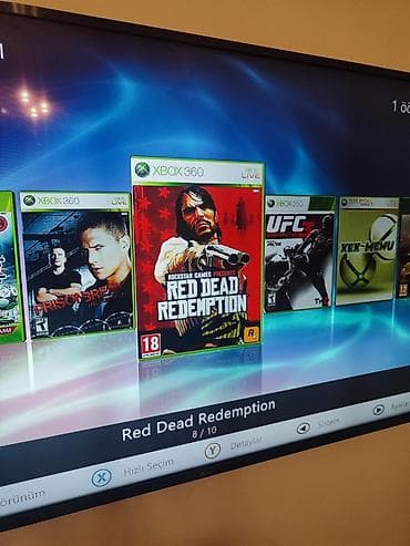 mafia definitive edition: Xbox 360 oyun konsolu seti - Model: Xbox 360 (qara korpus) - Qoşulma — 5