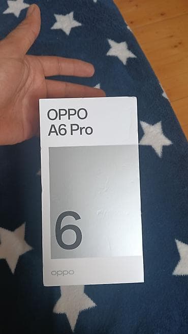 find x9 pro: Oppo A6 Pro, 256 GB, rəng - Gümüşü, Barmaq izi — 1