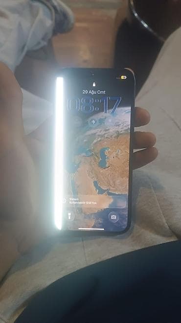 2.el telefon iphone: IPhone 13, 256 GB, Qara, Face ID — 2