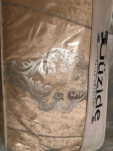 одноразовые простыни бишкек: Для кровати Б/у цвет - Бежевый Покрывало, Самовывоз — 6