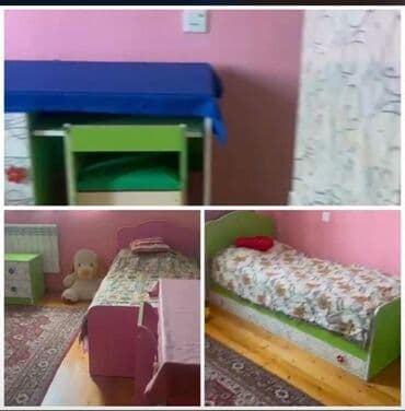 мебель в детскую комнату: Для девочки и мальчика, 2 односпальные кровати — 1