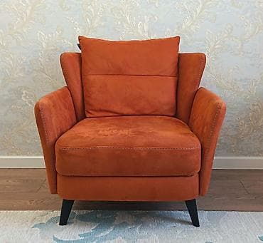 стеклянный стол офисный: Новый, Кресло, Ткань — 1