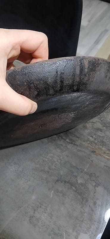 syomka baliq: Döymə dəmir/hardal çuqun sac – böyük ölçülü bişirmə sacı - Material — 5