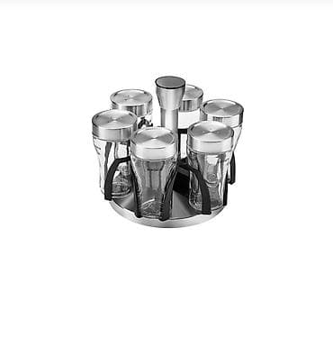 qaya duzu: Karaca 6-lı ədviyyat dəsti – fırlanan stendli - Brend: Karaca - — 3