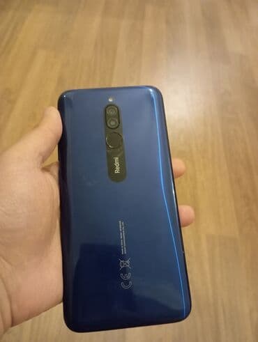 Redmi 8, 64 GB, rəng - Göy, Barmaq izi