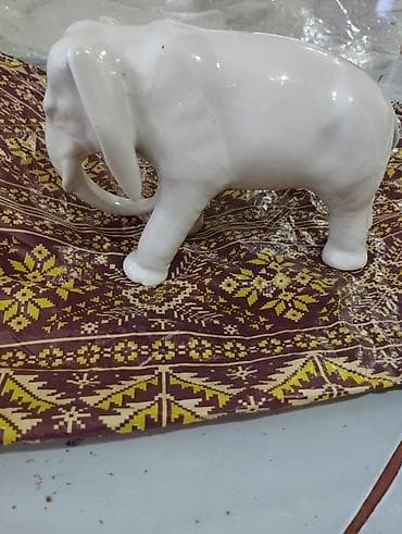 kasli fiqur: Fiqur, Keramika, rəng - Ağ — 6